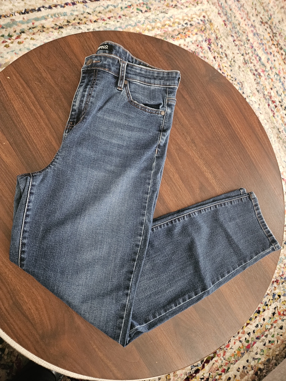 Classic Midwash Blue Jeans